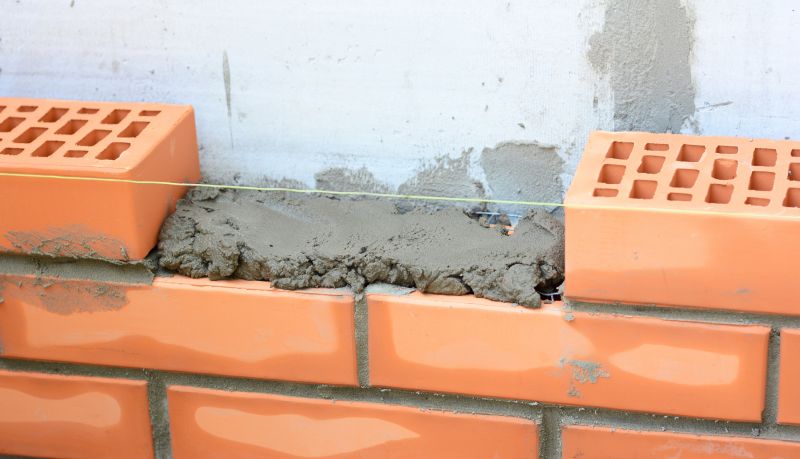 Interior Brick Installation