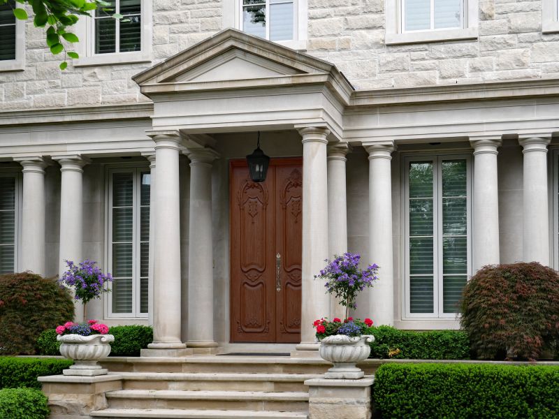 Elegant Masonry Features