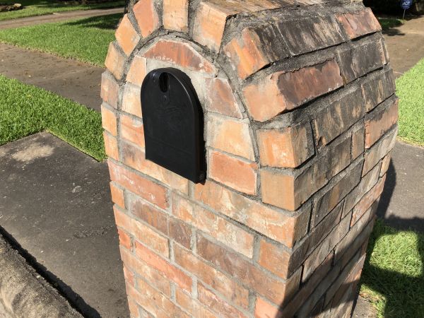 Brick Mailbox Repair in Burnsville