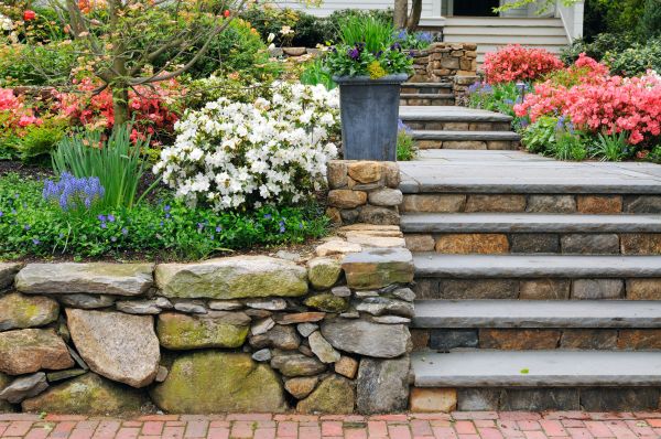 Stone Stairs Repair in Burnsville