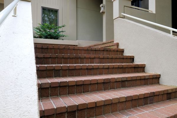 Entryway Brick Repair in Burnsville