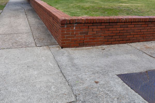 Brick Retaining Wall Repair in Burnsville